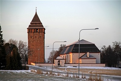 Brunflo kyrka m kastalen