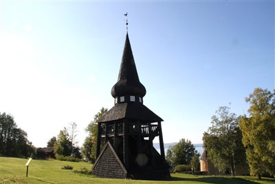 Klockstapeln vid Hackås kyrka