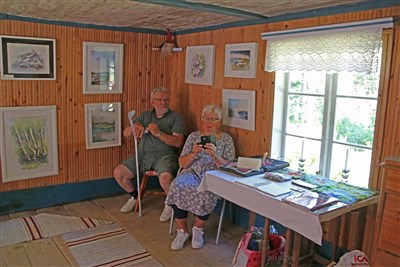 20180707 Jan och Margareta Rudbergs galleri 