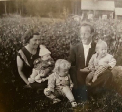 1940-talet fam Persson